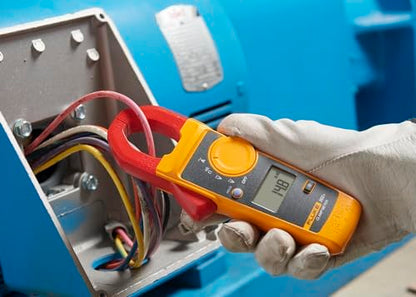 Fluke Multimetro de Gancho Pinza Amperimétrica 302+ Profesional 400 A CA Compacta Precisa Segura (Valor Medio)