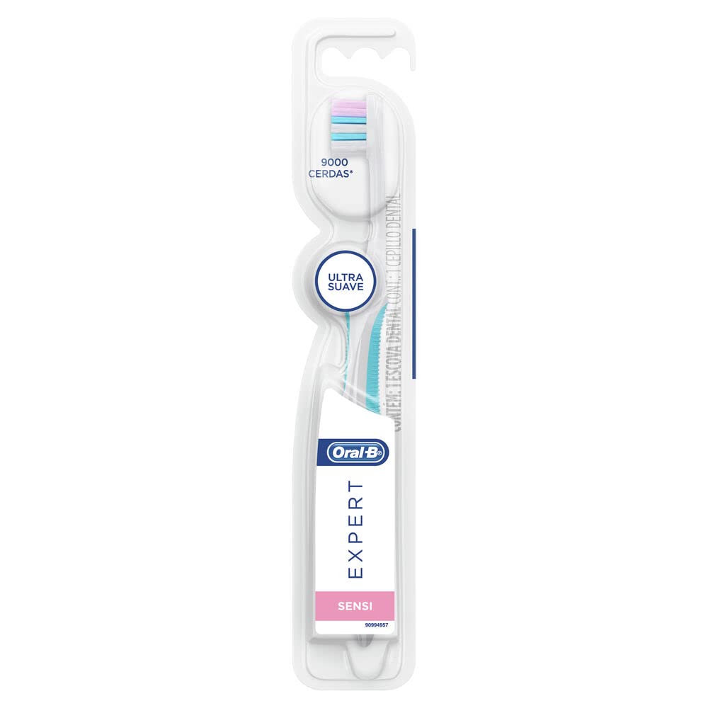 Oral-B Cepillo De Dientes Cerdas Extra Suaves Expert Sensi 1 Unidad + Oral-B Hilo Dental Pro-Salud Multibeneficios 50 m