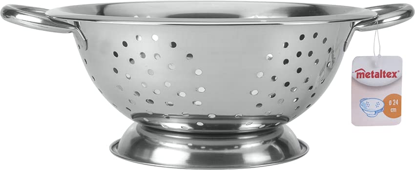 Metaltex 690702 Coladera con Patas, 24 cm