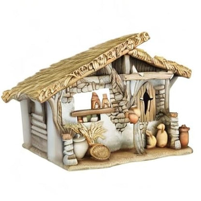 Avalon Gallery - Juego de Pesebre para Navidad, diseño de belén para Interiores, 12.25 x 8.75 Pulgadas, Estable/Creche