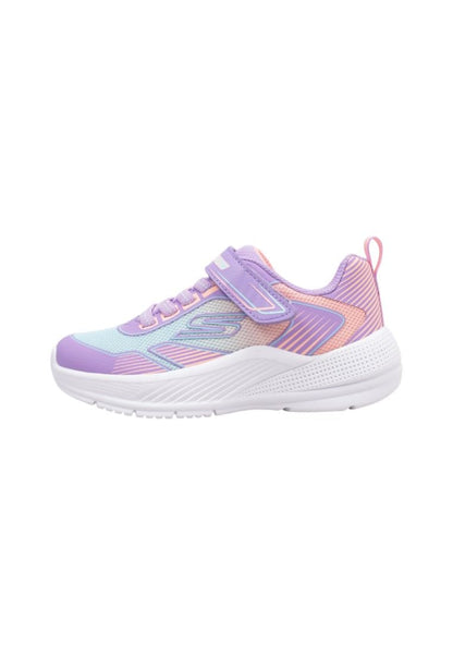 Skechers Microspec Advance - Oasis POI para niña | Casual, cierre adaptable, lavable a máquina, plantilla acolchada y cómoda