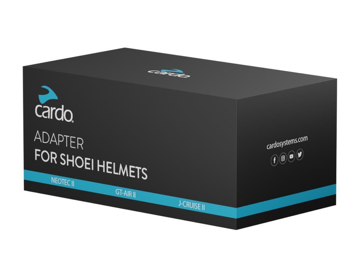 Cardo ACC00021 PackTalk Shoei Adaptador Gen 2