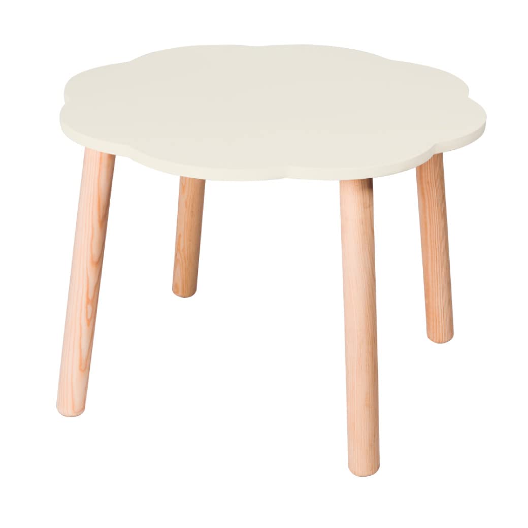 DUDUK Set de Mesa Nube con Silla Estrella - 7 Colores | Diseño Infantil (Ostión)