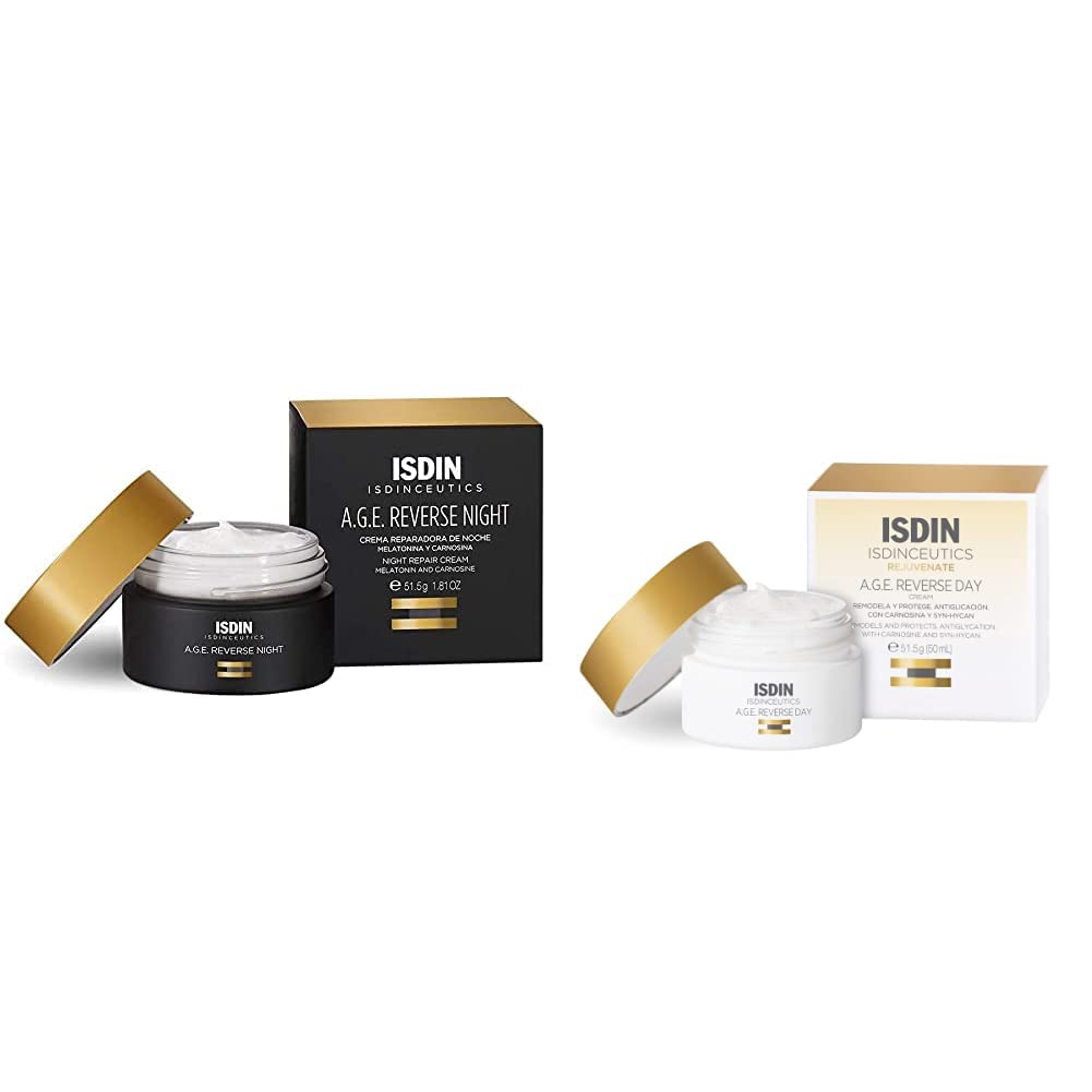 ISDIN Isdinceutics A.G.E. Reverse Night Crema Facial de Noche - Crema + Isdinceutics Crema de día A.G.E
