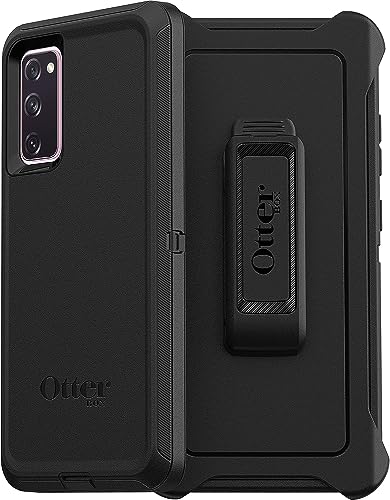 Otterbox - Funda para Samsung Galaxy S20 FE 5G (Solo FE, no Compatible con Otros Modelos de Galaxy S20), Color Negro, Resistente y Duradero, con protección de Puerto, Incluye Soporte de Clip de Funda