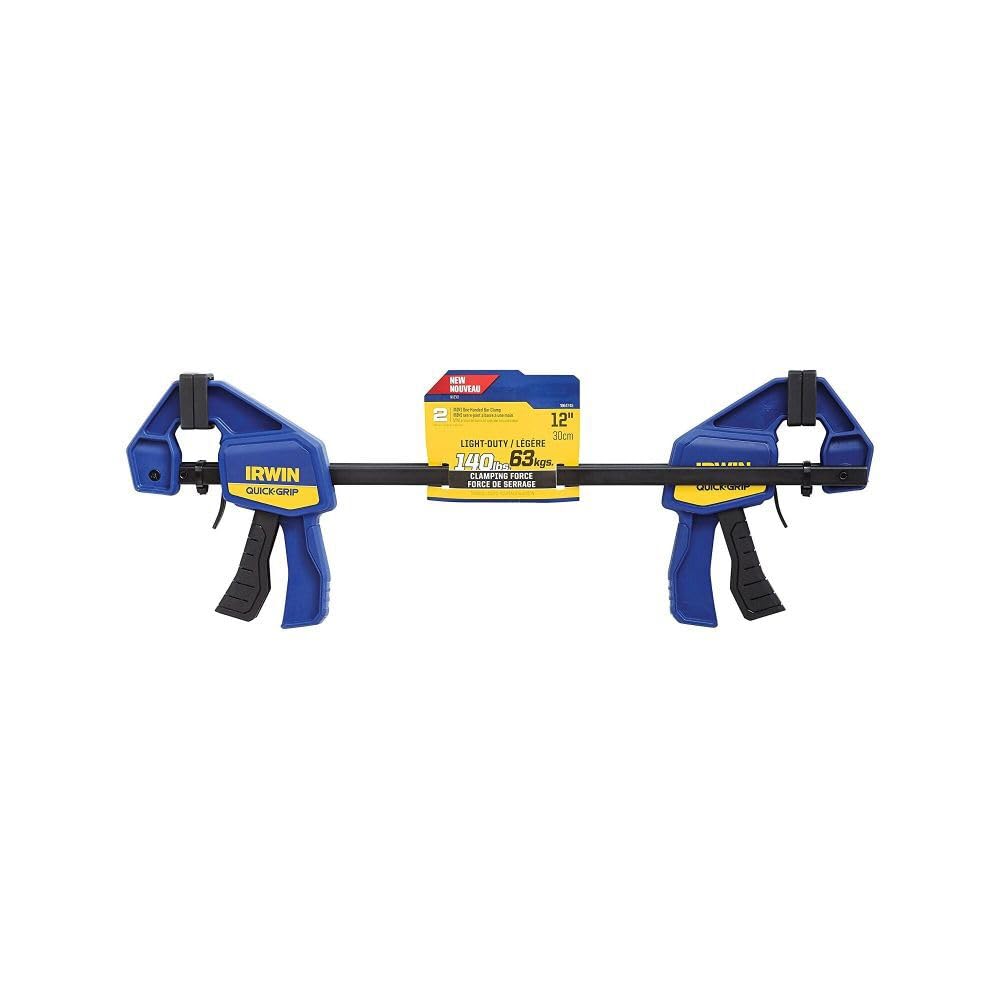IRWIN INDUSTRIAL TOOL CO - Mini Bar Clamp, 12-In, 2-PK.