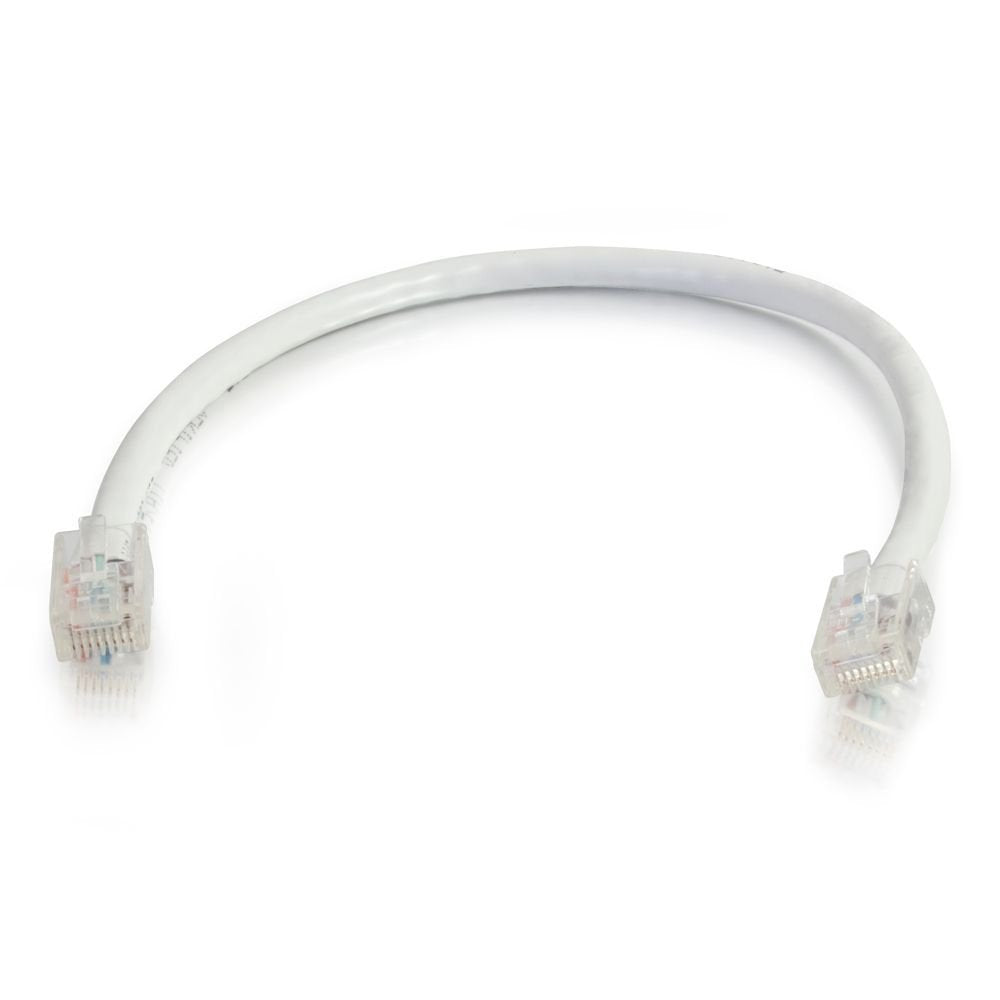 C2G / Cables to Go 00616 Cat5E Non-Booted Patch Cable, White (150 Feet/45.72 Meters)
