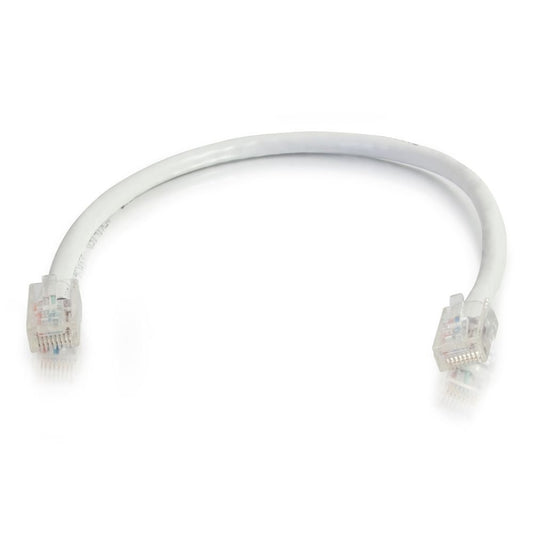 C2G / Cables to Go 00616 Cat5E Non-Booted Patch Cable, White (150 Feet/45.72 Meters)