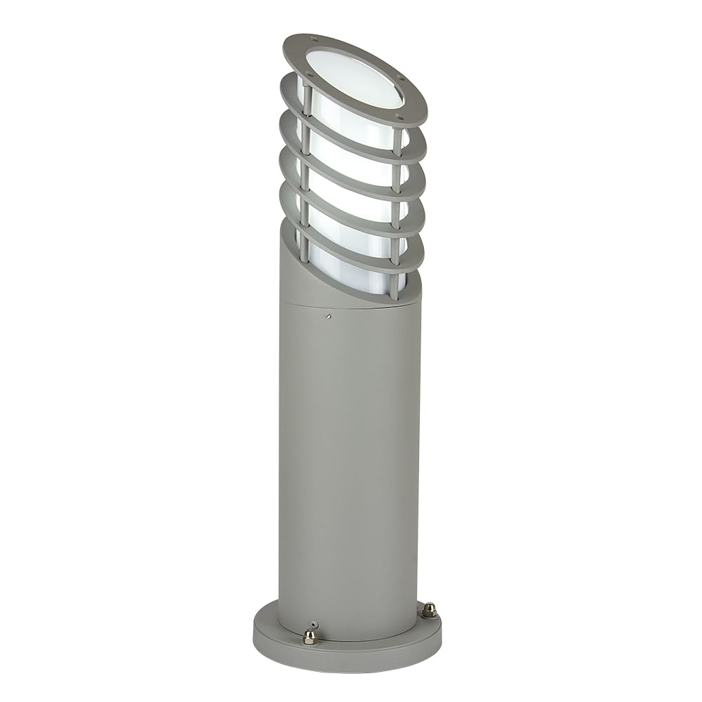 Tecnolite Mini Poste Exterior 60 W Máx, Base E27, IP65, Satinado, H-450/S