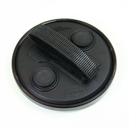GoBadges MS001 magnético de parrilla negro Badge Holder/ajuste universal/No requiere herramientas/resistente a las inclemencias meteorológicas y lavado de auto seguro