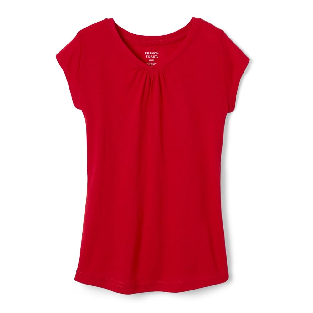French Toast - Camiseta Tipo Polo Estilo Uniforme de Escuela,LA9502, Niñas