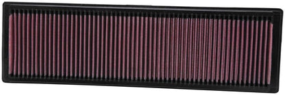 K&N Filtro de Aire de Motor 33-2331 Lavable de Alto Flujo Rojo para Volkswagen Beetle/Golf/Jetta/Passat 2006-2017