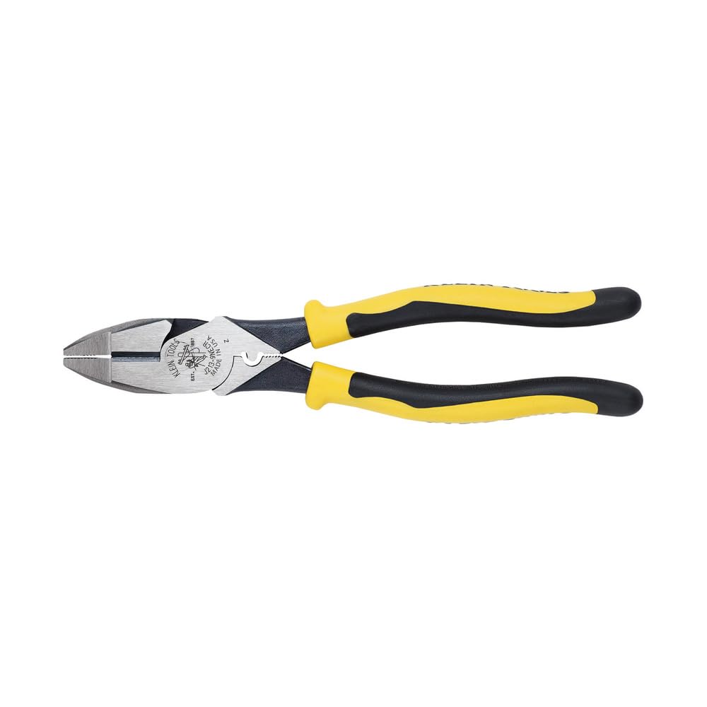 Klein Tools J2000-9NE Pinza de Electricista de Alta Potencia - With Crimping