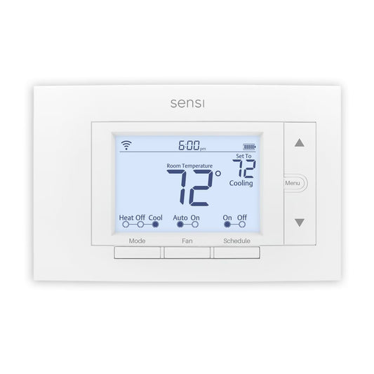 Sensi Emerson Termostato Inteligente Wi-Fi para Smart Home, versión Pro, Funciona con Alexa, Certificado Energy Star