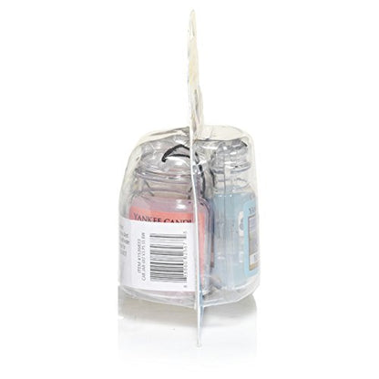 Yankee Candle - Juego de 3 ambientadores Colgantes para Automóvil, neutraliza los olores hasta 30 días. Incluye: Arena Rosa y Sol y Arena (Paquete de 3)