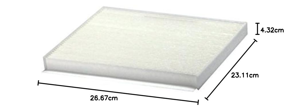EcoGard XC35660 Filtro de aire de cabina premium compatible con Hyundai Elantra 2007-2016, Accent 2008-2011, Elantra GT 2013-2017, Elantra Coupe 2013-2014 | Kia Forte 2014-2018, Forte5 2015-2018, Forte Koup 2014-2016