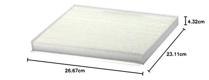 EcoGard XC35660 Filtro de aire de cabina premium compatible con Hyundai Elantra 2007-2016, Accent 2008-2011, Elantra GT 2013-2017, Elantra Coupe 2013-2014 | Kia Forte 2014-2018, Forte5 2015-2018, Forte Koup 2014-2016