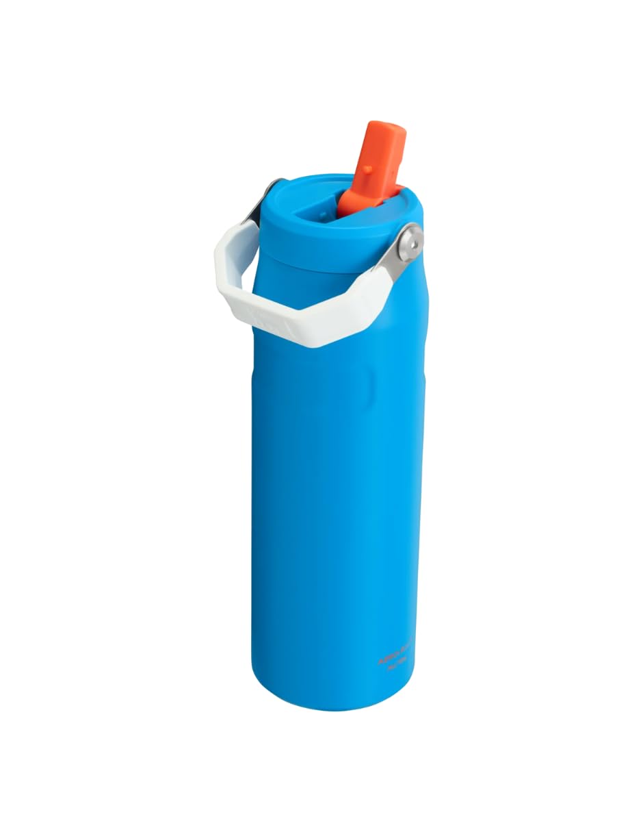 Stanley IceFlow AeroLight Flip Straw 709ml Azure | Acero inoxidable reciclado 18/8, mantiene frío 15 h, senderismo, gimnasio, trabajo