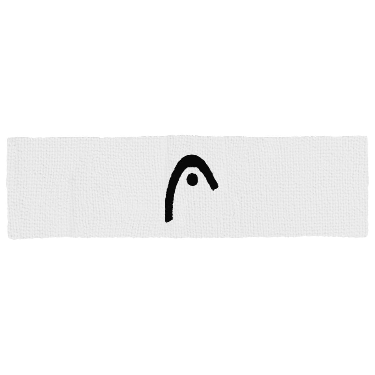 Diadema Head - Bandas de Tenis para Mujeres y Hombres, Bandas de absorción del Sudor, Color Negro