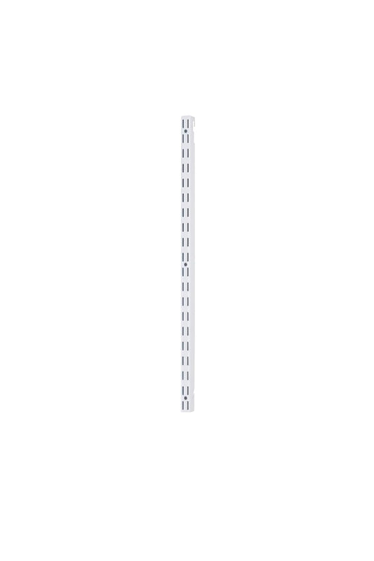 Rubbermaid Fast Track - Hardware Ajustable para Sistema de clóset, 25 Pulgadas, Vertical, Blanco, Almacenamiento de despensa, organización para Ropa, Zapatos, Alimentos, Suministros de Limpieza