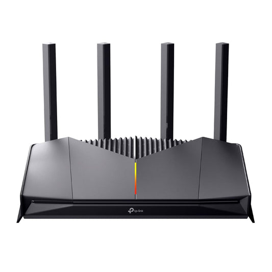 TP-Link Archer GE230 WiFi7 Gaming Router de Doble Banda hasta 3600Mbps, 2 Puertos × 2,5 Gbps + 3 × Puertos Gigabit, MLO y 4K-QAM, EasyMesh iluminación RGB