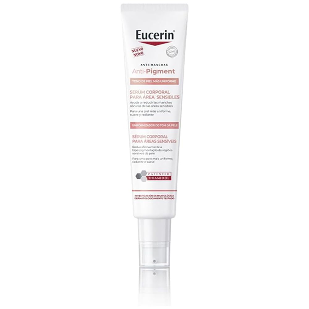 Eucerin Anti-Pigment Serum Corporal 75ml | Áreas sensibles, reduce manchas oscuras, unifica el tono, con Thiamidol, Ácido Hialurónico, Licochalcona A