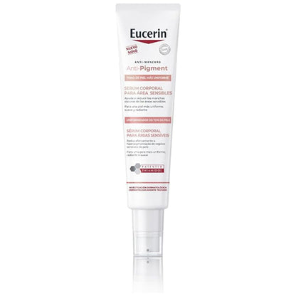 Eucerin Anti-Pigment Serum Corporal 75ml | Áreas sensibles, reduce manchas oscuras, unifica el tono, con Thiamidol, Ácido Hialurónico, Licochalcona A