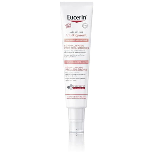 Eucerin Anti-Pigment Serum Corporal 75ml | Áreas sensibles, reduce manchas oscuras, unifica el tono, con Thiamidol, Ácido Hialurónico, Licochalcona A