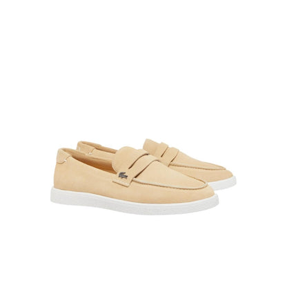 Zapatillas Lacoste Cochet de Gamuza para Hombre - 27.0 cm - Natural y blanco