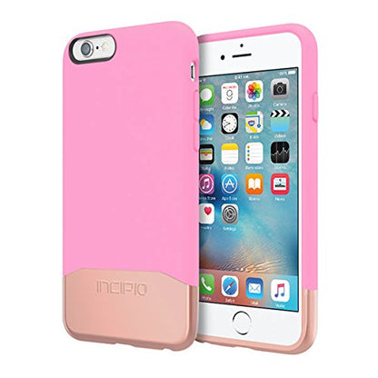 Incipio Edge Chrome 4.7" Cover Case Oro, Rosa - Fundas para teléfonos móviles (Funda, Apple, iPhone 6/6s, 11.9 cm (4.7"), Oro, Rosa)