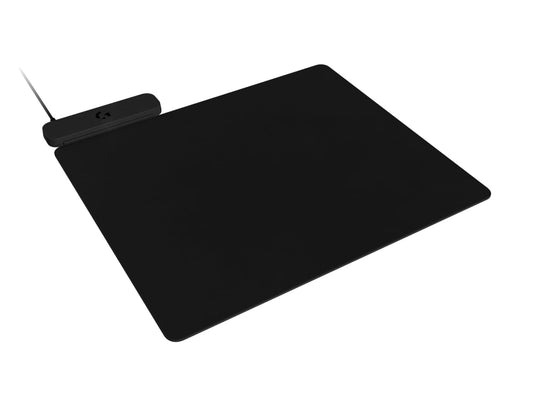 Logitech G POWERPLAY 2 Mousepad de Carga Inalámbrica para Mouse Gaming, 34,5 x 28,4 cm, 3,5 mm Grosor, Compatible con PC y Mac - Negro