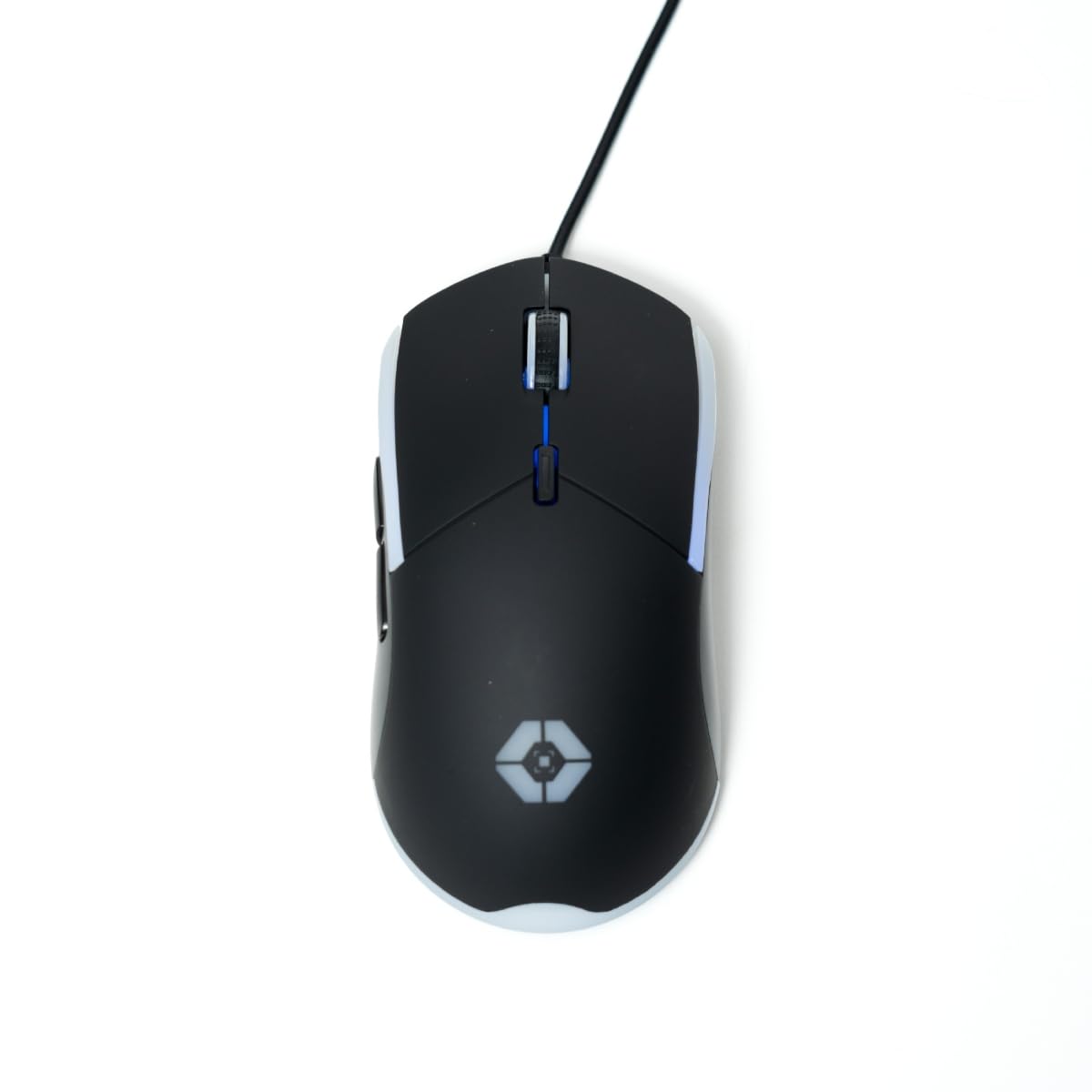 PERFECTCHOICE Kit Audifonos Alámbricos y Mouse Gamer Luz RGB V-930648 Negro Raito VORTRED
