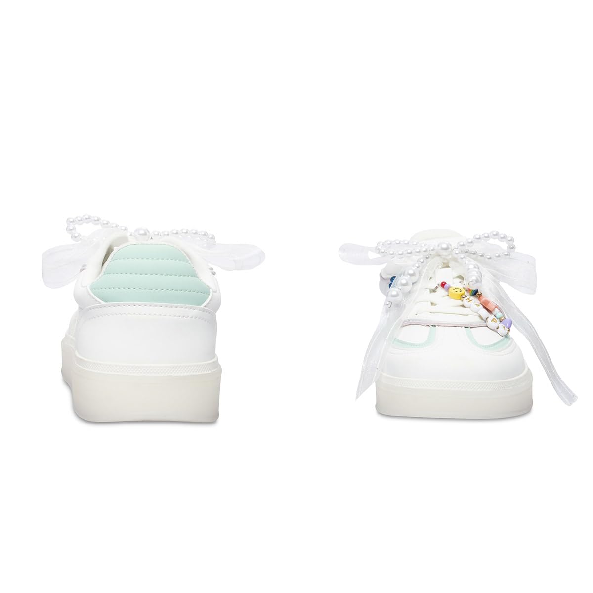 Steve Madden Tenis JSIENNA White Multi Tenis para niña