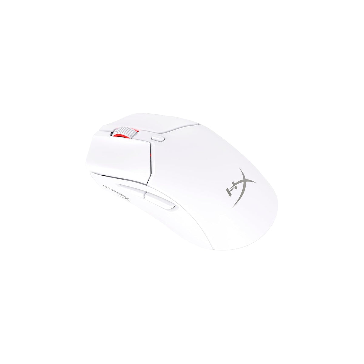 HyperX Mouse Pulsefire Haste 2 Mini - Inalámbrico para Juegos/Gaming, Bluetooth, 2.4GHz, Conectividad Inalámbrica Dual, Compacto y Ligero, Blanco (7D389AA)