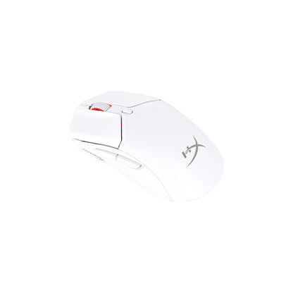 HyperX Mouse Pulsefire Haste 2 Mini - Inalámbrico para Juegos/Gaming, Bluetooth, 2.4GHz, Conectividad Inalámbrica Dual, Compacto y Ligero, Blanco (7D389AA)