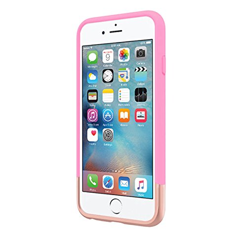 Incipio Edge Chrome 4.7" Cover Case Oro, Rosa - Fundas para teléfonos móviles (Funda, Apple, iPhone 6/6s, 11.9 cm (4.7"), Oro, Rosa)