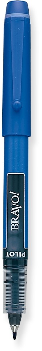 Pilot Bravo 11030 marcador de tinta líquida, tinta azul, Caja con docena