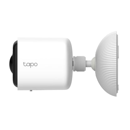 TP-Link Cámara de Vigilancia WiFi TC80 - Cámara de Seguridad Exterior Inalámbrica - Full HD 1080p - Visión Nocturna a Color - Detección de Personas con IA - Batería Recargable - Protección IP65