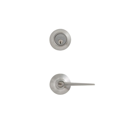 Phillips Combo Cerrojo/Manija Fresno Para Entrada LLave-Llave Plata