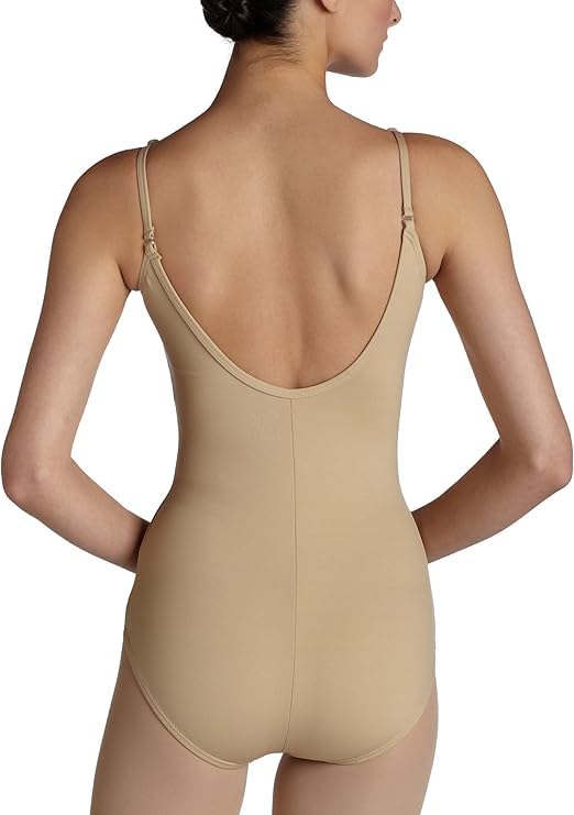 Capezio Team Basics - Maillot camisola para mujer con correas ajustables