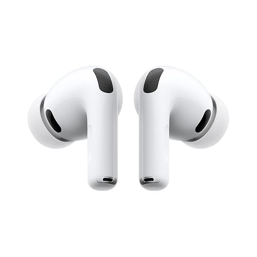 Audífonos inalámbricos AirPods Pro 3 de Apple, Cancelación Activa de Ruido, Traducción en Vivo, Detección de la frecuencia Cardiaca, audífonos Bluetooth, Audio Espacial, Sonido de Alta fidelidad