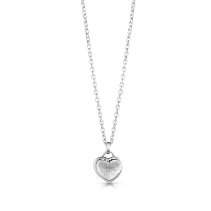 Collar para Mujer Guess FOLLOW MY CHARM Color Plata UBN28011