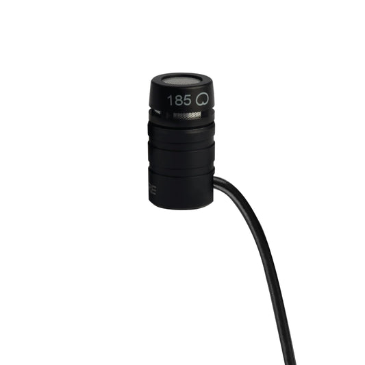 Shure MX185 Micrófono de Lavalier Electret con Cable y Preamplificador