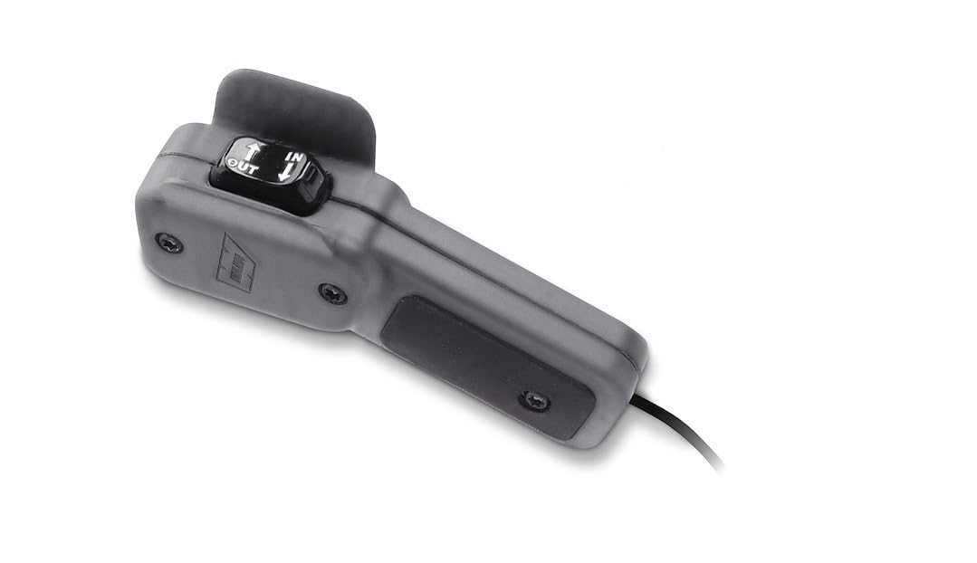 WARN Mando a Distancia para Cabrestante con Agarre de Goma ATV 64849, Gris