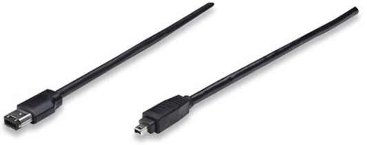 MANHATTAN 323819 Cable FIREWIRE 6-4 2.0M