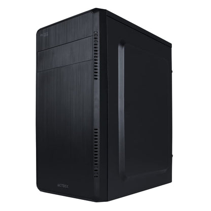 Gabinete Compacto Mini Torre Kioto GC240 / Micro Atx y Mini Itx Fuente de 500w + 1xUSB 3.0 + 2xUSB 2.0 + 1xVentilador Essential Series