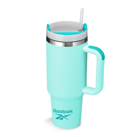 Reebok Vaso con funda y estuche Verde 1200 ML