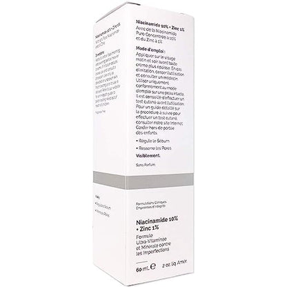 The Ordinary Niacinamida 10% + zinc 1% - Grande 60 ml/2 oz