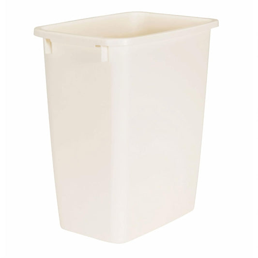 Rubbermaid - Papelera, Bisqué Beige, 12.9" L x 9" W x 15" H, 21 Quart Capacity, 1