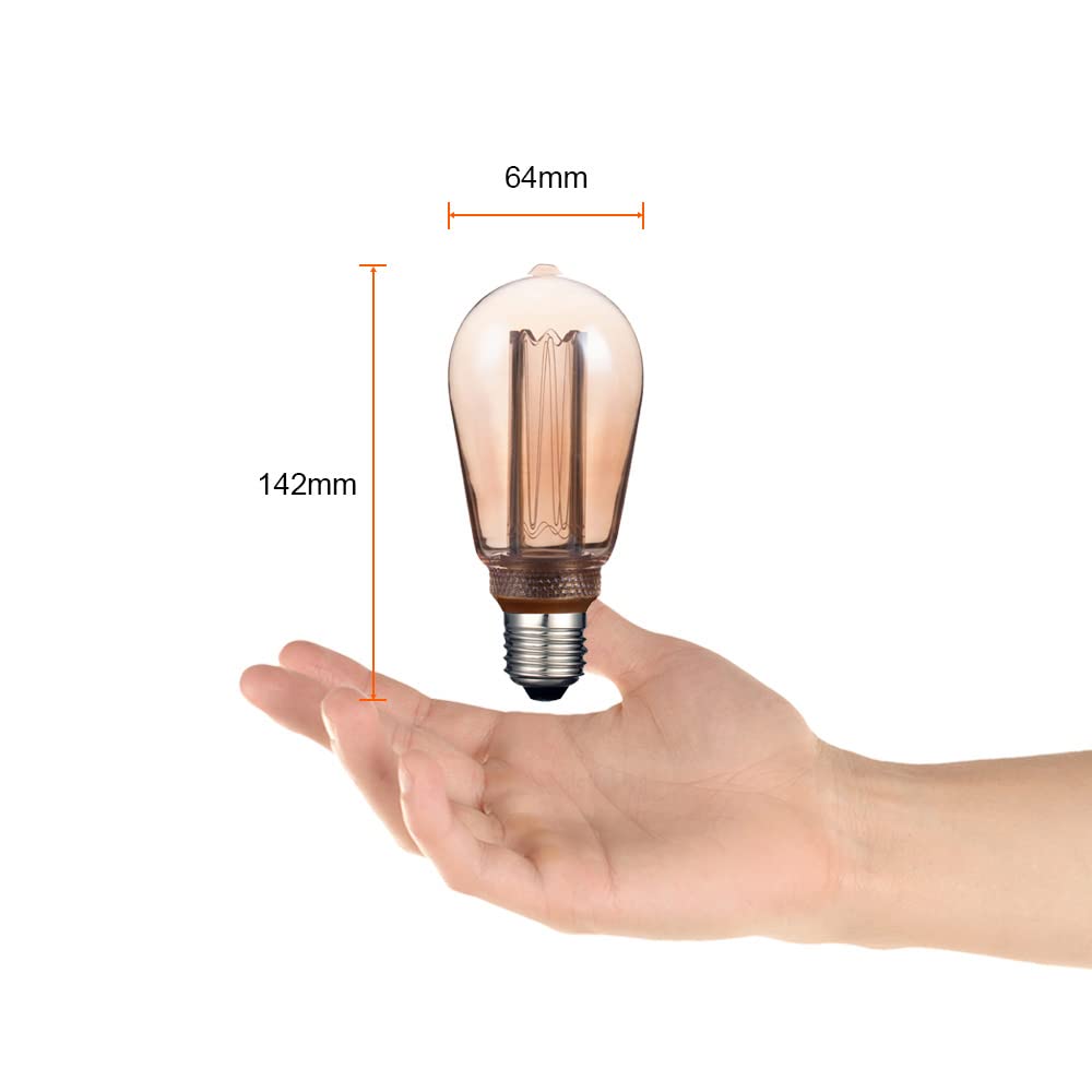 LAMP LED TIPO FILAMENTO 3W 2000K E27
